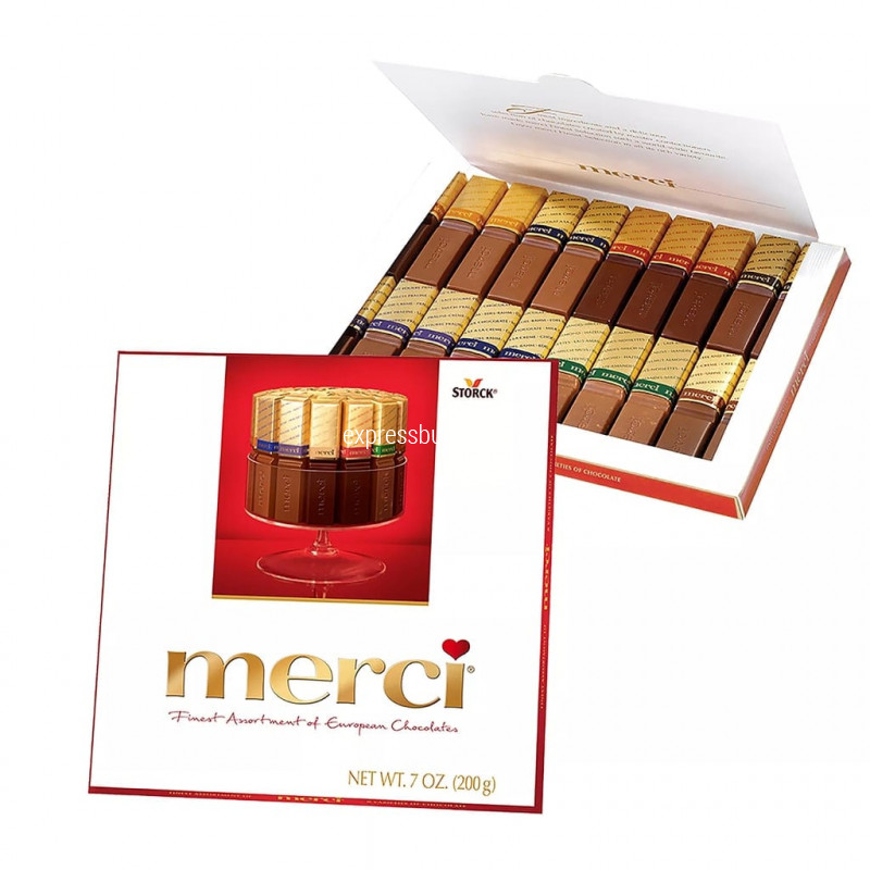 Подарочные конфеты "Merci"