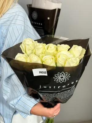 Роза белая 50 см Кения