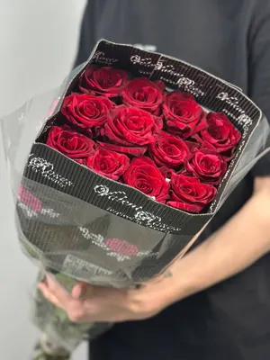 Роза Red Panter Эквадор 70см